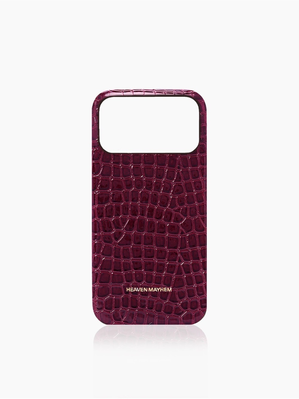 Heaven Mayhem Merlot iPhone Case 17 Pro